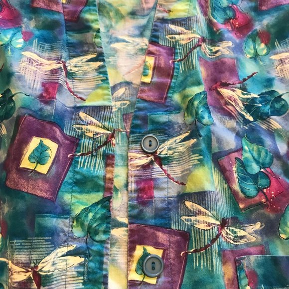 Peaches Scrub Uniform Jacket - Picture 2 of 6